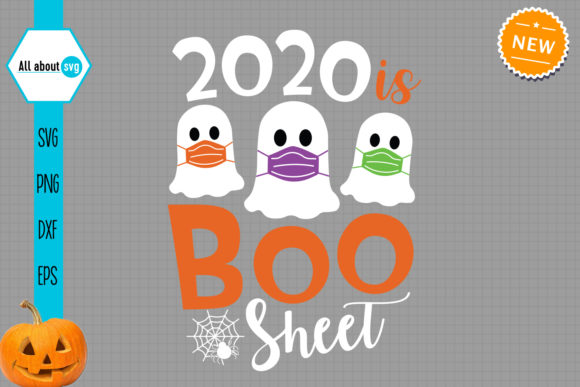 2020 is Boo Sheet Halloween Embroidery Design Review
