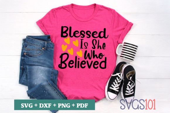 Blessed Is She Who Believed SVG Review for Real Projects