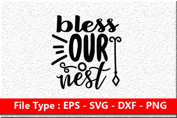 Doormat Svg Design, Bless Our Nest Review
